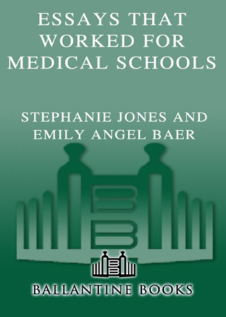 Cover image: Essays that Worked for Medical Schools 9780345450449