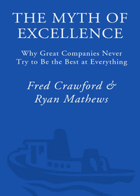 Cover image: The Myth of Excellence 9780609810019