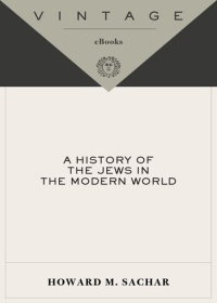 Cover image: A History of the Jews in the Modern World 9780375414978