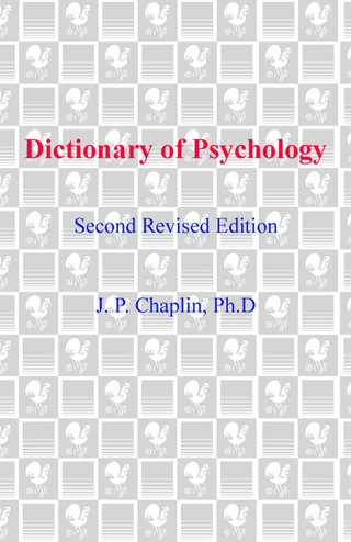 Cover image: Dictionary of Psychology 9780440319252