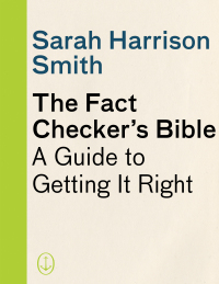 Cover image: The Fact Checker's Bible 9780385721066