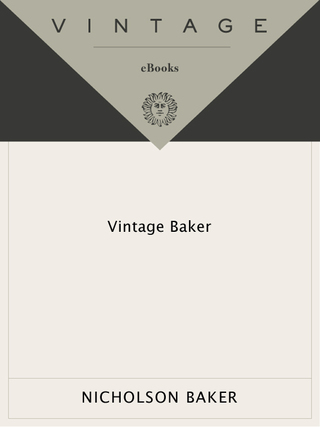 Cover image: Vintage Baker 9781400078608