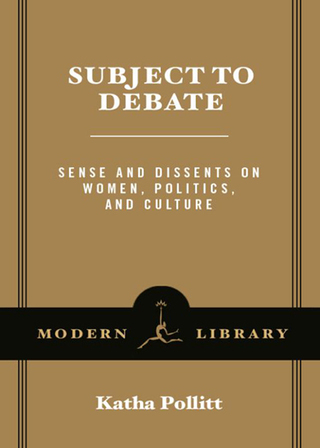 Cover image: Subject to Debate 9780679783435