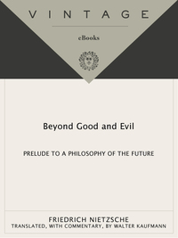 Cover image: Beyond Good & Evil 9780679724650