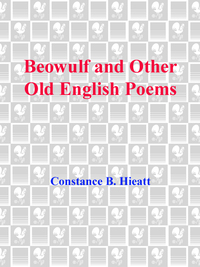 Cover image: Beowulf and Other Old English Poems 9780553213478