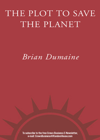 Cover image: The Plot to Save the Planet 9780307406187