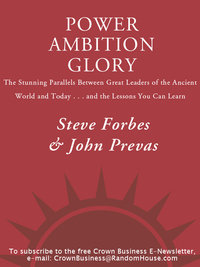 Cover image: Power Ambition Glory 9780307408440