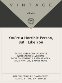 Cover image: You're a Horrible Person, But I Like You 9780307475237
