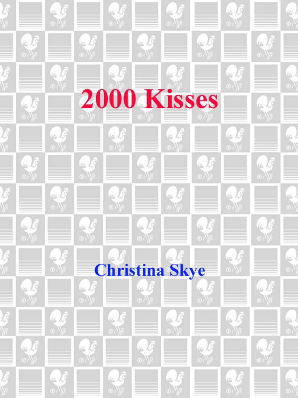 2000 Kisses (eBook)