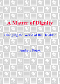 Cover image: A Matter of Dignity 9780553381245