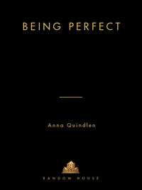 Cover image: Being Perfect 9780375505492