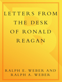 Cover image: Letters from the Desk of Ronald Reagan 9780767913386