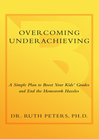 Cover image: Overcoming Underachieving 9780767904582