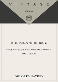 Cover image: Building Suburbia 9780375727214