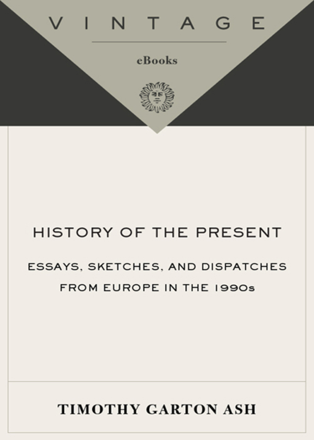 History of the Present Essays, Sketches, and Dispatches from Europe in the 1990s