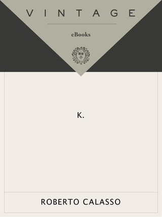 Cover image: K. 9781400076123