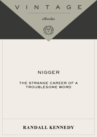 Cover image: Nigger 9780375713712