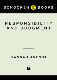 Cover image: Responsibility and Judgment 9780805211627