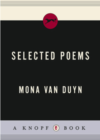 Cover image: Selected Poems of Mona Van Duyn 9780375709807