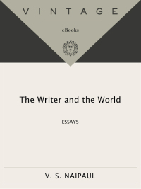 Cover image: The Writer and the World 9780375707308
