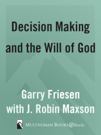 Cover image: Decision Making and the Will of God 9781590522059