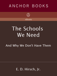 Cover image: The Schools We Need 9780385495240
