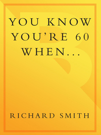 Cover image: You Know You're 60 When . . . 9780307587626