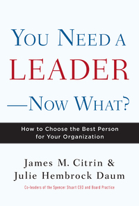 Cover image: You Need a Leader--Now What? 9780307587794