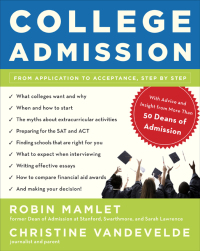 Cover image: College Admission 9780307590329