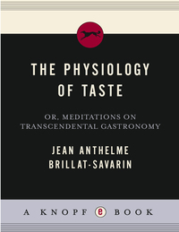 Cover image: The Physiology of Taste 9780307390370