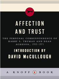Cover image: Affection and Trust 9780307593542