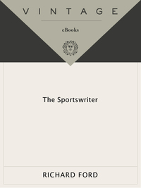 Cover image: The Sportswriter 9780679762102