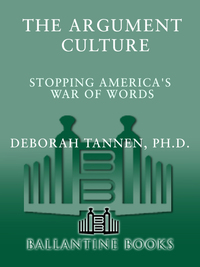 Cover image: The Argument Culture 9780345407511