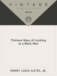 Cover image: Thirteen Ways of Looking at a Black Man 9780679776666