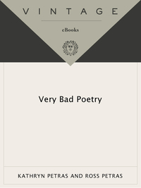 Cover image: Very Bad Poetry 9780679776222