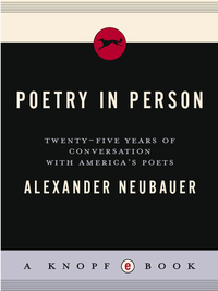 Cover image: Poetry in Person 9780307269676