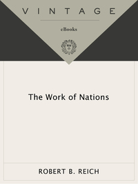 Cover image: The Work of Nations 9780679736158