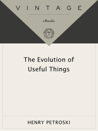 Cover image: The Evolution of Useful Things 9780679740391