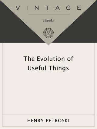 Cover image: The Evolution of Useful Things 9780679740391