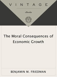 Cover image: The Moral Consequences of Economic Growth 9781400095711