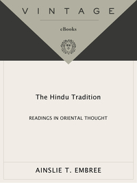 Cover image: The Hindu Tradition 9780394717029