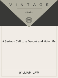 Cover image: A Serious Call to a Devout and Holy Life 9780375725630