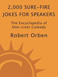 Cover image: 2,000 Sure-Fire Jokes for Speakers 9780385234658