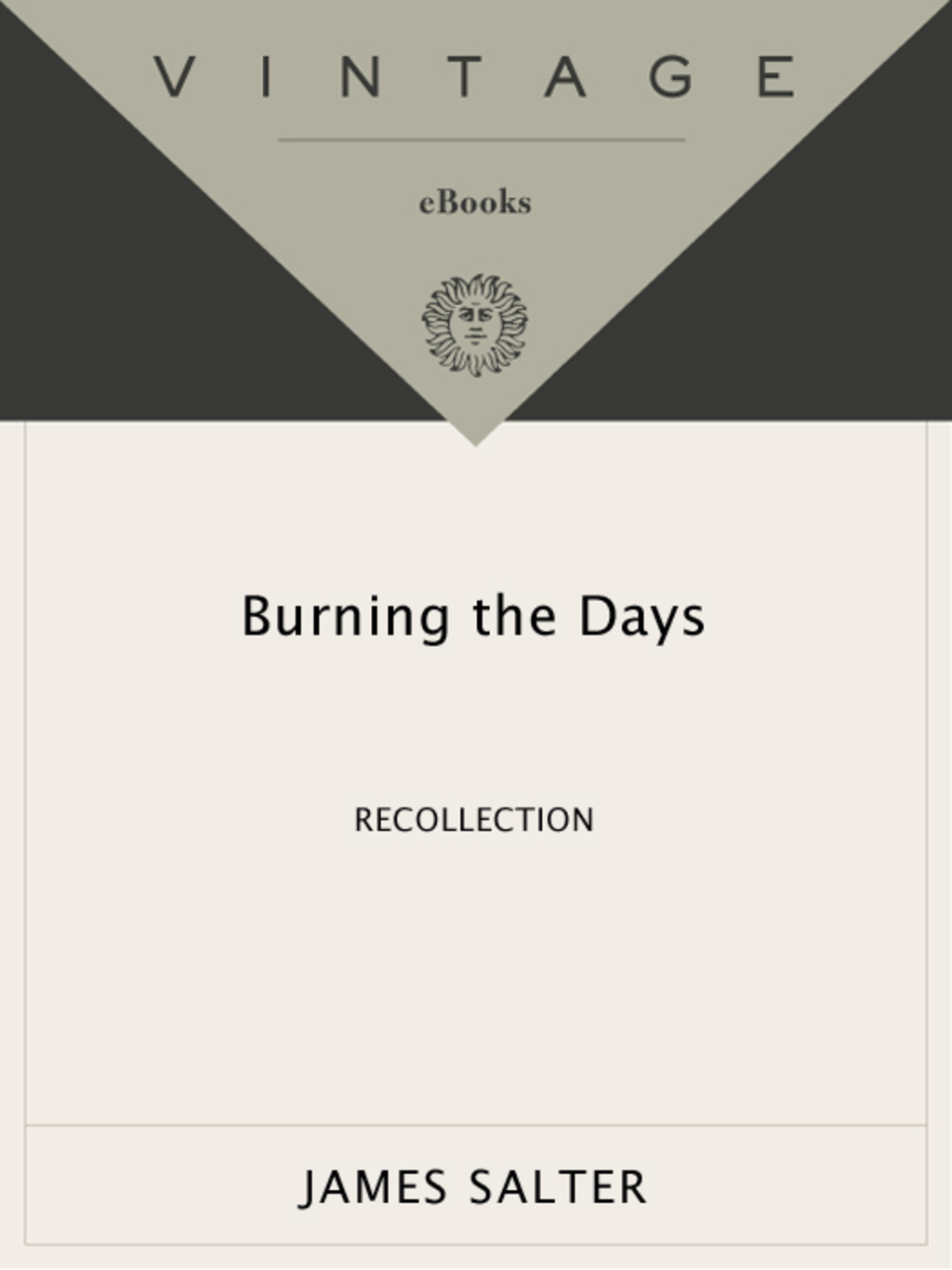 Burning the Days Recollection (Ambassador Book Awards)