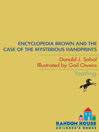 Cover image: Encyclopedia Brown and the Case of the Mysterious Handprints 9780553157390