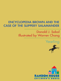 Cover image: Encyclopedia Brown and the Case of the Slippery Salamander 9780553485219