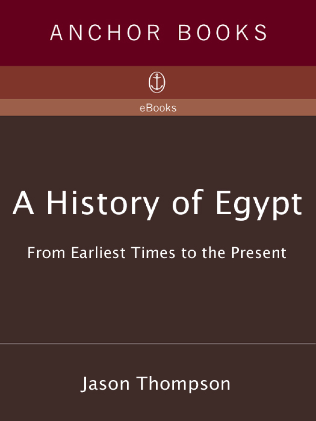A History of Egypt From Earliest Times to the Present