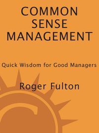 Cover image: Common Sense Management 9781580089838