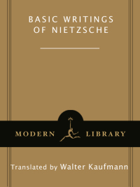 Cover image: Basic Writings of Nietzsche 9780679600008