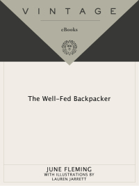 Cover image: The Well-Fed Backpacker 9780394738048